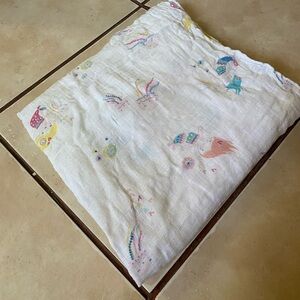 Angel Dear muslin bamboo blanket mermaids